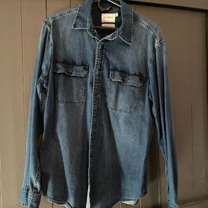Good fellow Mens denim button up